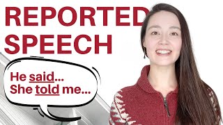 REPORTED SPEECH  INDIRECT SPEECH  DIRECT SPEECH  statements questions commands [upl. by Lilybelle]