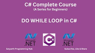 C tutorial for beginnerDO WHILE LOOP  Lecture 15 dowhileloop programming netcore aspnetcore [upl. by Aivad559]