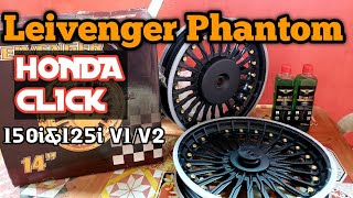 Phantom Leivenger Mags  Honda click 150iamp125i V1V2 [upl. by Shelley]