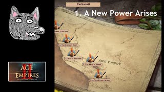 Age of Empires 2 DE Campaigns  Pachacuti  1 A New Power Arises [upl. by Eldnek]