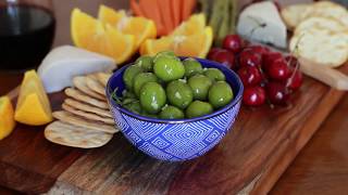 Warmed Castelvetrano olives with lemon amp garlic Vegan [upl. by Pete]