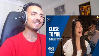 Close To You • The Carpenters  Gigi De Lana • Jon Reaction [upl. by Eirhtug]