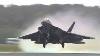 F22 Raptor Impressive Takeoff [upl. by Othello]