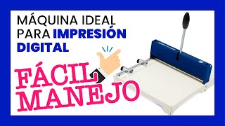 ☑️ HENDIDORA MICROPERFORADORA y TROQUELADORA manual de papel y cartulina Cyklos KG 320 [upl. by Atikaj]