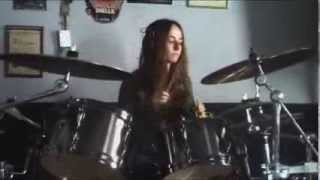 My students  Disturbed quotIndestructiblequot drum cover by Oksana [upl. by Norine271]