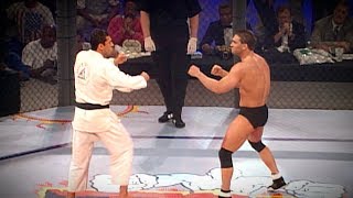 UFC 5 Free Fight Royce Gracie vs Ken Shamrock 2 1995 [upl. by Dranrev]