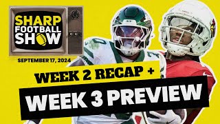 Sharp Football Show  NFL Recap amp Early Week 3 Preview  Warren Sharp [upl. by Elolcin17]