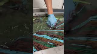 Hydro Dipping Mask hydrodipping art [upl. by Ainezey]