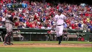 20120825 Kinslers leadoff homer [upl. by Diella904]