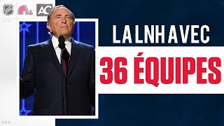 36 équipes dans la LNH  LA solution pour le retour des Nordiques [upl. by Anha]