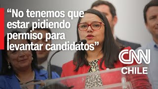 Ruth Hurtado desdramatiza molestia por candidatura de Bassaletti “No tenemos que pedir permiso” [upl. by Nicolis]