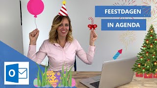 🎉 Feestdagen toevoegen agenda 🎉 [upl. by Adnirod211]