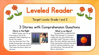 Reading for Grade 1 and Grade 2  Reading Comprehension  Learn English Through Stories Set 10 [upl. by Brigida]