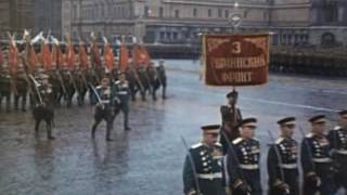 Soviet Army Victory Parade 1945 in Color Парад Победы [upl. by Antonina]