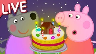 Peppa Pig Full Episodes 🎂 Peppa Pig STREAMING NOW 🌈 Kids Videos 🔴 [upl. by Lirpa]