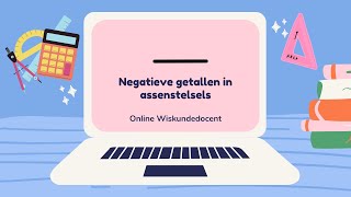 VMBO Negatieve getallen in assenstelsels 13e ed [upl. by Naillig]