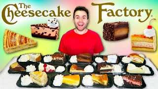 Eating Cheesecake Factorys 14 most EXTREME Cheesecakes REVIEW [upl. by Asiilanna960]