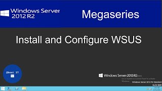 Install and Configure WSUS with Powershell on Windows Server 2012 R2 [upl. by Nnayhs]