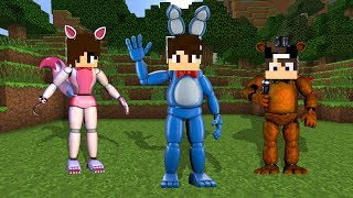 VIRAMOS ANIMATRONICS NO MINECRAFT [upl. by Biebel951]