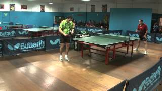 Berkshire Closed Championships 2013 Men Singles Final Federico Viterbo v Martin Adams [upl. by Kape394]