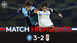 ACADEMY HIGHLIGHTS  Wycombe 32 Fulham U21  Young Whites Narrowly Bow Out Of Cup [upl. by Eivi58]