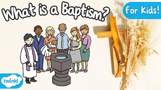 What is a Baptism  Baptism for kids  Christian Celebrations ✝️ [upl. by Fabria]