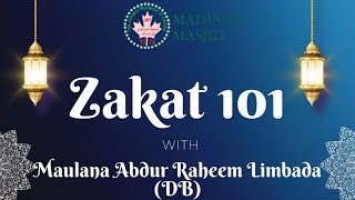 Zakat 101  Madinah Masjid  Canada [upl. by Moneta]