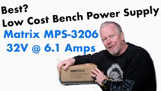 Best Low Cost Power Supply from Matrix MPS3206 benchpowersupply [upl. by Irod]