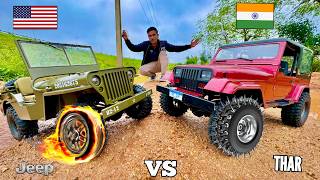 RC Thar Vs RC Wrangler on Water Reservoir Test  Chatpat toy TV [upl. by Brion]