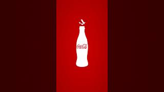 CocaCola logo animation in after effectcocacola animation 2danimation aftereffects [upl. by Garnett]