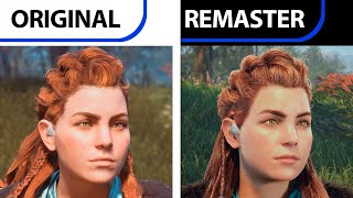 Horizon Zero Dawn Remastered VS Original  Final Graphics Comparison  Analista de Bits [upl. by Kyred]