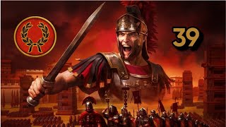 ATTACKING BRUTII amp SCIPII Total War Rome Remastered  Julii Campaign 39 [upl. by Straus384]