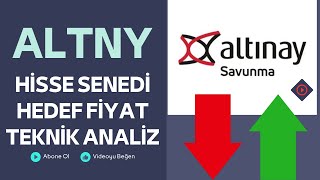 ALTNY ALTINAY SAVUNMA HEDEF FİYAT  TEKNİK ANALİZ [upl. by Proctor]