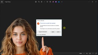 FIX Windows Defender Error quotThe Service Couldn’t Be Startedquot [upl. by Attirehs]