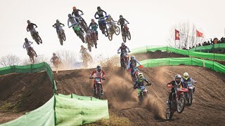 Best of MX125 💥 2 Stroke Action  Motocross Montearagón 2022 by Jaume Soler [upl. by Aitnom]