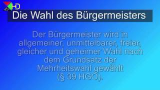 Aufgaben des Bürgermeisters und Ablauf der Wahl  Dreieich aktuell kompakt HD [upl. by Jeffers414]