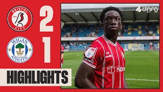 Ephraim Yeboah scores RIDICULOUS flick 😮‍💨 Bristol City U21 21 Wigan Athletic U21  Highlights [upl. by Dianna686]