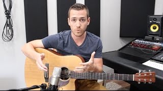 Recording Acoustic Guitar My Foolproof Method  TheRecordingRevolutioncom [upl. by Lalage]