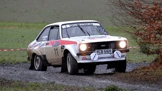 Legend Boucles de Bastogne 2016  Onboard Griffiths  Bos  Ford Escort MK2  RT16 Mandarine HD [upl. by Adnorat]