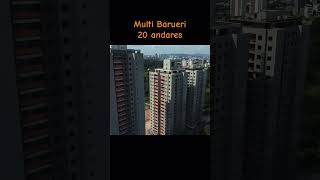 Multi Barueri  20 andares obra drone barueri apartamento shorts [upl. by Esiuolyram780]