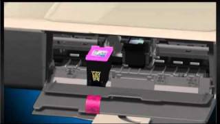 How to insert and remove cartridges of HP printers [upl. by Eudocia]