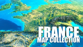 Collection of France Map Exploring Through Maps [upl. by Dolorita172]