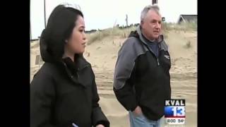 Homes Buried in Sand on the Oregon Coast [upl. by Pinter]