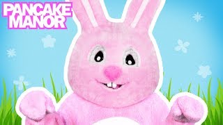 BUNNY HOP ♫ Dance Song for Kids  Pancake Manor [upl. by Altheta468]