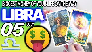 Libra ♎💲💲BIGGEST MONEY OF YOUR LIFE ON THE WAY💰💵 horoscope for today JULY 5 2024 ♎ libra tarot [upl. by Yrreb]