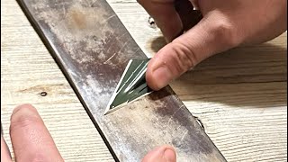 Broadhead sharpening [upl. by Belak237]