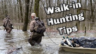 Duck Hunting Walk in Duck hunting gear tips [upl. by Noiramaj271]