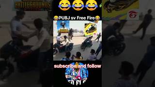 Free Fire vs PUBJ BJMI shorts shortsfeed freefireshorts gaming pubg [upl. by Ecenaj]