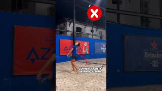 Dica para o gancho perfeito 👏🏼👏🏼 beachtennis play [upl. by Assirrec852]