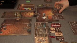 Gloomhaven Solo 1 character full playthrough of Scenario 1 [upl. by Ellevart]